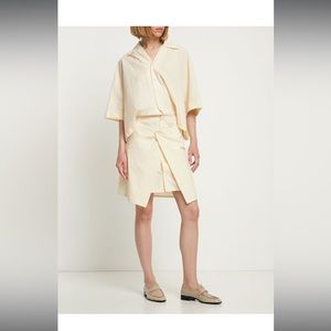 NWOT Lemaire AMOVIBLE SHIRT DRESS Size 36